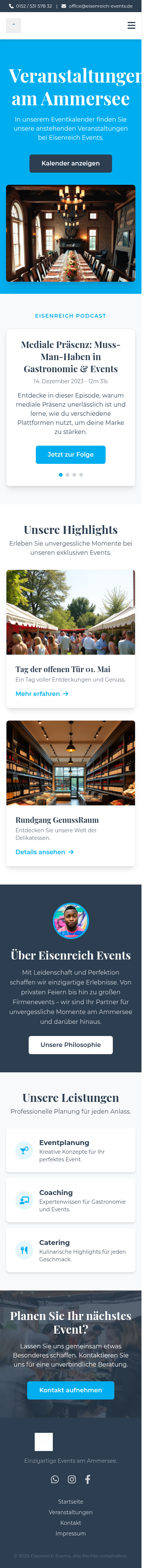 Mobile Design-Vorschau