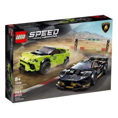 LEGO® Lamborghini Urus ST-X &amp; Lamborghini Huracán Super Trofeo EVO (76899)