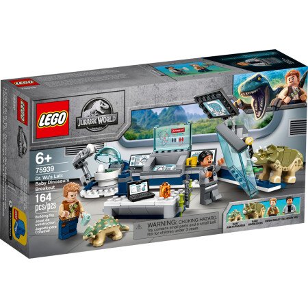 LEGO® Dr. Wus Labor: Ausbruch der Baby-Dinosaurier (75939)