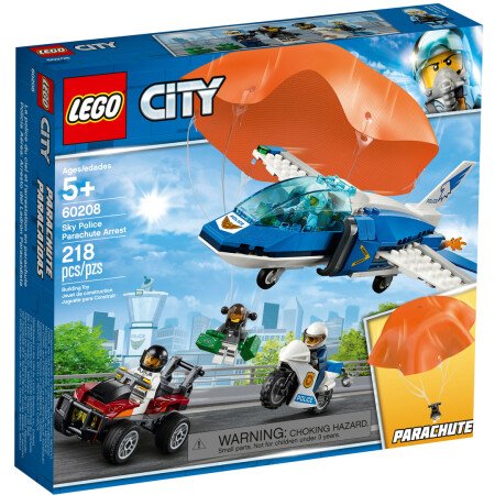 LEGO® Polizei Flucht mit dem Fallschirm (60208)