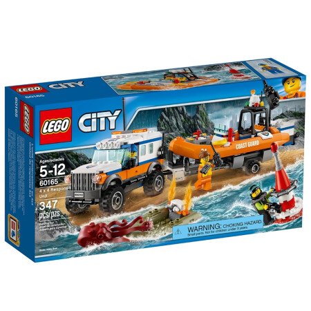 LEGO® Geländewagen mit Rettungsboot (60165)