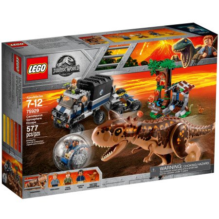 LEGO® Carnotaurus - Flucht in der Gyrosphere (75929)