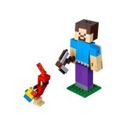 LEGO® Minecraft™-BigFig Steve mit Papagei (21148)