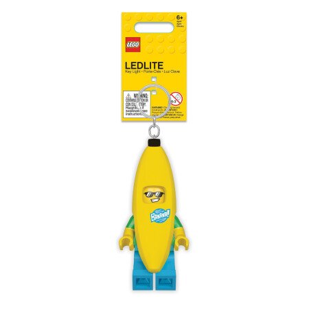 LEGO® Bananen-Mann – Schlüsselanhänger mit Licht (5005706)