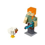 LEGO® Minecraft™-BigFig Alex mit Huhn (21149)