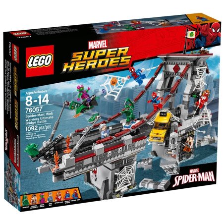 LEGO® Spider-Man: Ultimatives Brückenduell der Web-Warriors (76057)