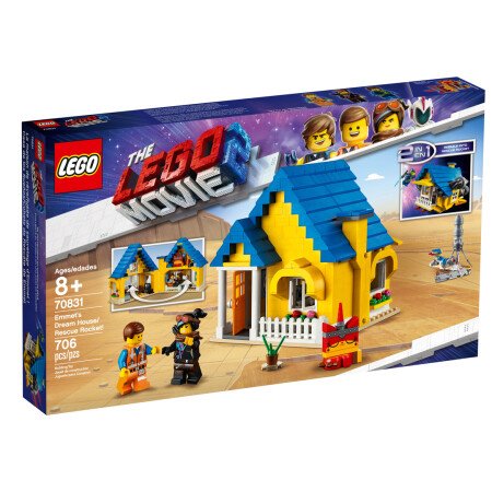 LEGO® Emmets Traumhaus/Rettungsrakete! (70831)