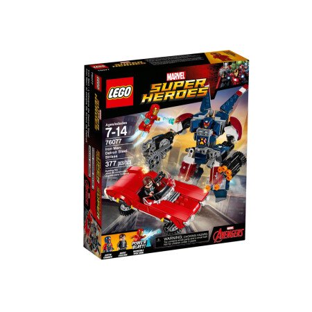 LEGO® Iron Man gegen Detroit Steel (76077)