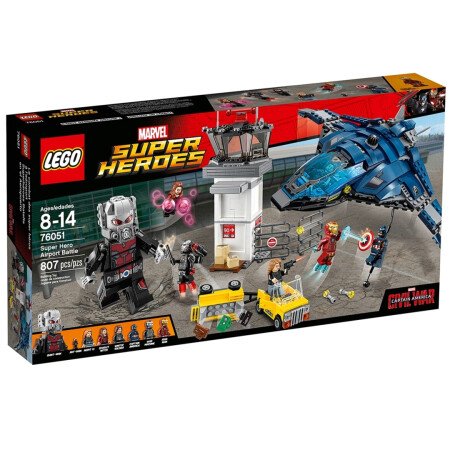 LEGO® Superhelden-Einsatz am Flughafen (76051)