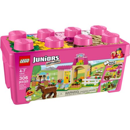 LEGO® Große Steinebox Mädchen Ponyhof (10674)