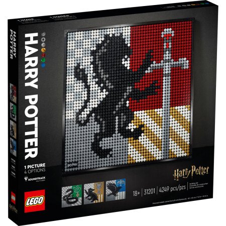 LEGO® Art Harry Potter™ Hogwarts™ Crests (31201)