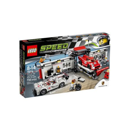 LEGO® Porsche 919 Hybrid and 917K Pit Lane (75876)