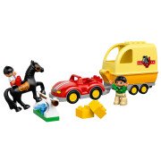 LEGO® Wagen mit Pferdeanhänger (10807)