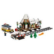 LEGO® Winterlicher Bahnhof (10259)