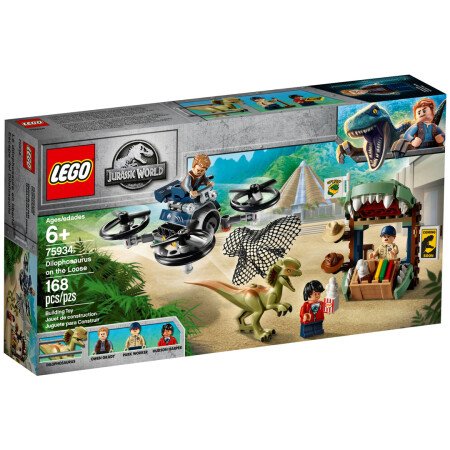 LEGO® Dilophosaurus auf der Flucht (75934)