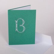 Grußkarte ABC "B"