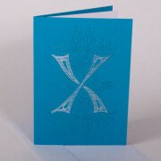Grußkarte ABC "X"