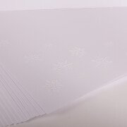 Weihnachtskarten Briefpapier Snowletters