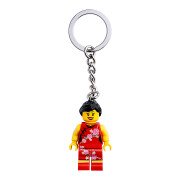 LEGO® Chinesisches Blumenmädchen – Schlüsselanhänger (854068)