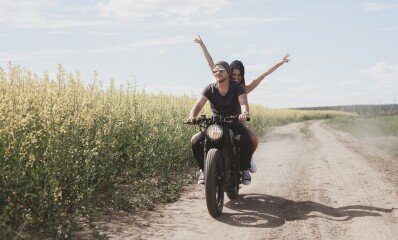 Date-Idee: Ein Ausflug mit dem Motorrad