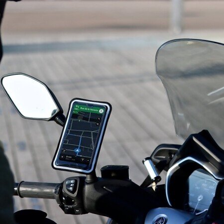Shapeheart Magnetische Handyhalterung Motorrad Rückspiegel