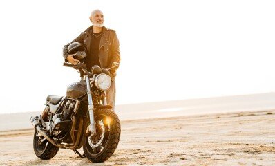 Motorradjacke für Herren - modisch und schützend