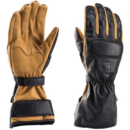 Blauer Backup Handschuhe