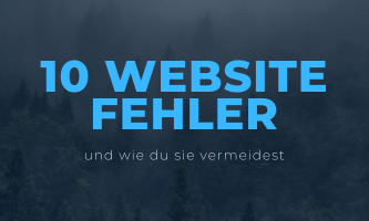 Die 10 größten Fehler bei der Website-Erstellung – und wie du sie vermeidest