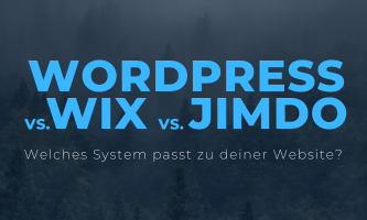 WordPress vs. Wix vs. Jimdo: Welches System passt zu deiner Website?