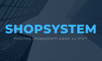 Welches Shopsystem passt zu mir?
