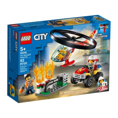 LEGO® Einsatz mit dem Feuerwehrhubschrauber (60248)