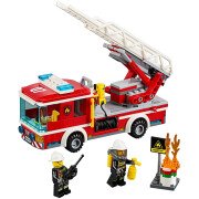 LEGO® Feuerwehrfahrzeug mit fahrbarer Leiter (60107)