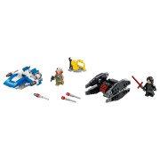 LEGO® A-Wing™ vs. TIE Silencer™ Microfighters (75196)